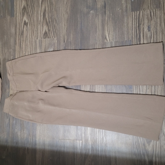 Eddie Bauer Womens Pant Suit Size 4 Light Brown Three Button Vintage New - Picture 7 of 10